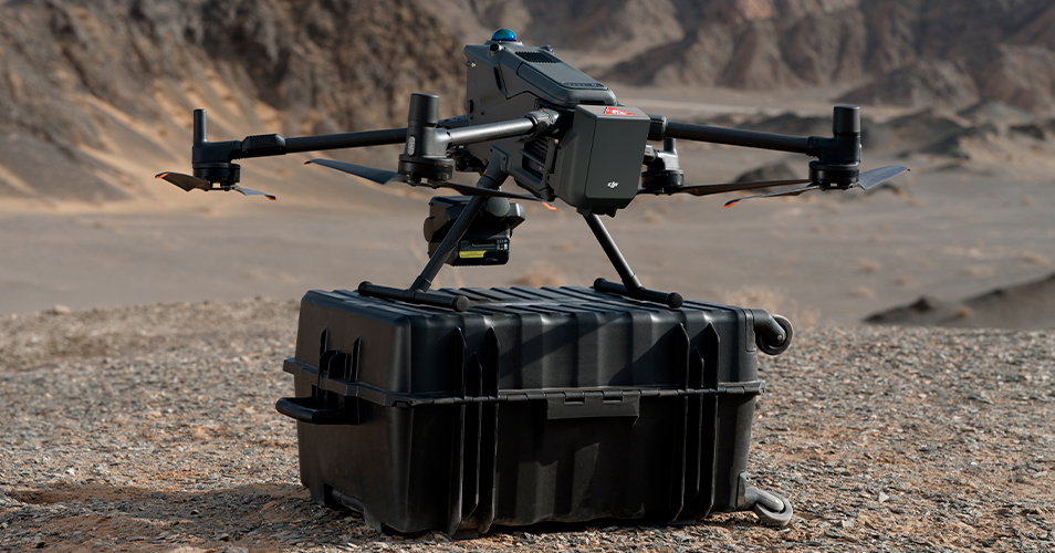 Парашют DJI AP100 - дополнительная система безопасности для Matrice 400
