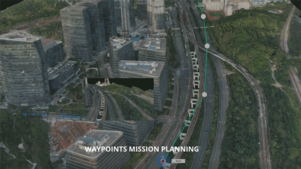 DJI Terra Pro waypoint mission planning.gif